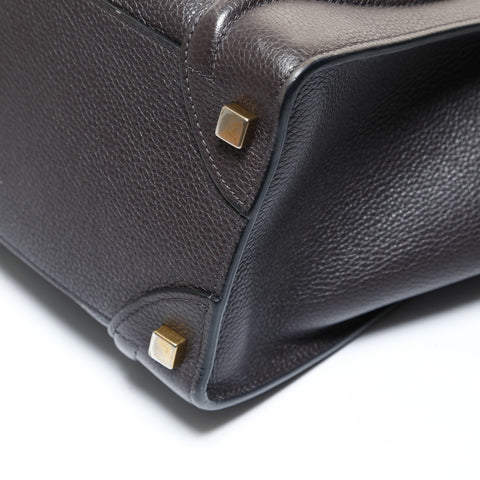 CELINE Luggage micro shopper Handbag gray WS28723