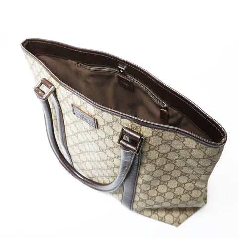 GUCCI GG Supreme Tote Tote Bag beige WS28725