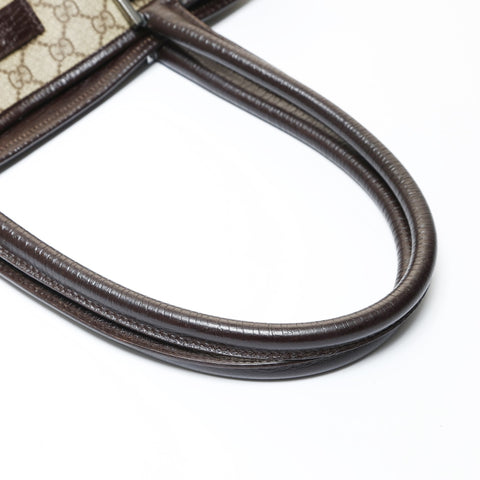 GUCCI GG Supreme Tote Tote Bag beige WS28725