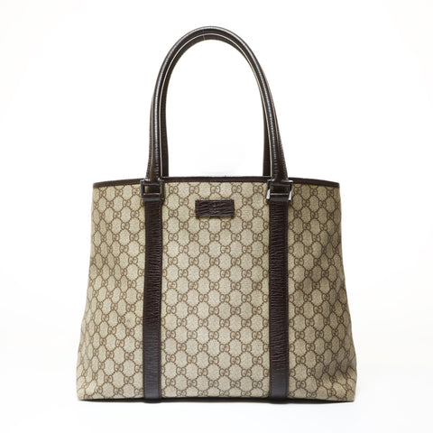 GUCCI GG Supreme Tote Tote Bag beige WS28725