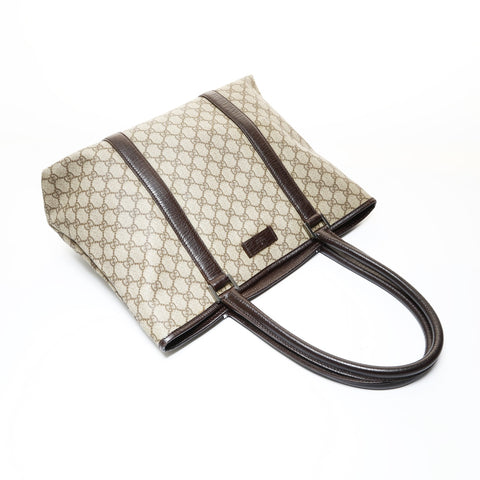 GUCCI GG Supreme Tote Tote Bag beige WS28725