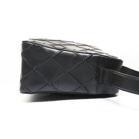 CHANEL Item No. 6, 1996-1997, Bicolore Matelass Shoulder Bag black WS28728