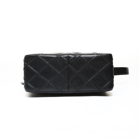 CHANEL Item No. 6, 1996-1997, Bicolore Matelass Shoulder Bag black WS28728