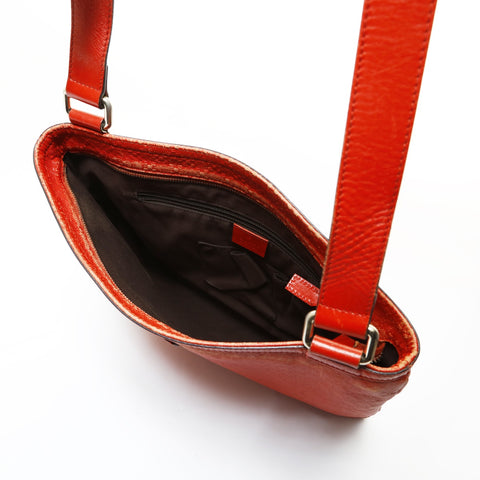 GUCCI Diamante PVC Shoulder Bag Orange WS28731