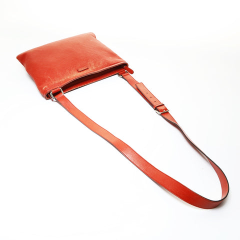 GUCCI Diamante PVC Shoulder Bag Orange WS28731