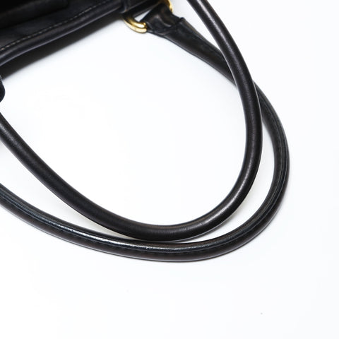 GUCCI GG Running Leather Handbag black WS28738