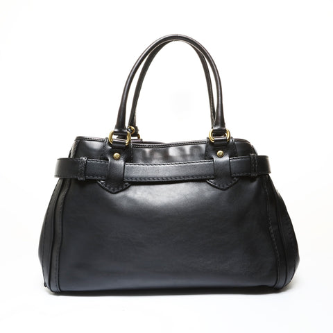 GUCCI GG Running Leather Handbag black WS28738