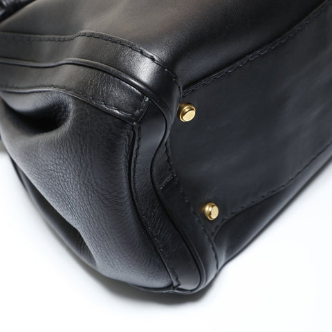 GUCCI GG Running Leather Handbag black WS28738