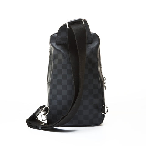 LOUIS VUITTON Damier Graphite Avenue Sling Bag Shoulder Bag black WS28742