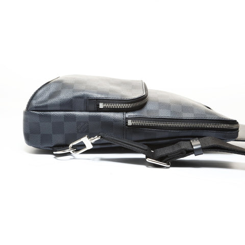 LOUIS VUITTON Damier Graphite Avenue Sling Bag Shoulder Bag black WS28742