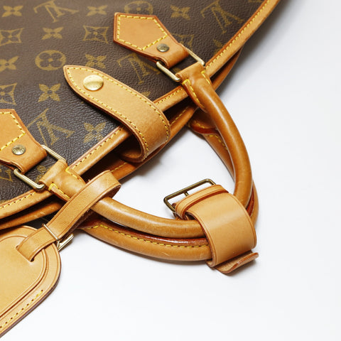 LOUIS VUITTON Monogram Us Porte Habits Garment Case Handbag Brown WS28746