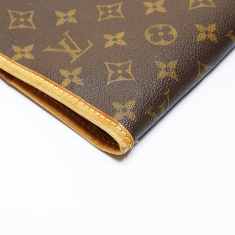 LOUIS VUITTON Monogram Us Porte Habits Garment Case Handbag Brown WS28746