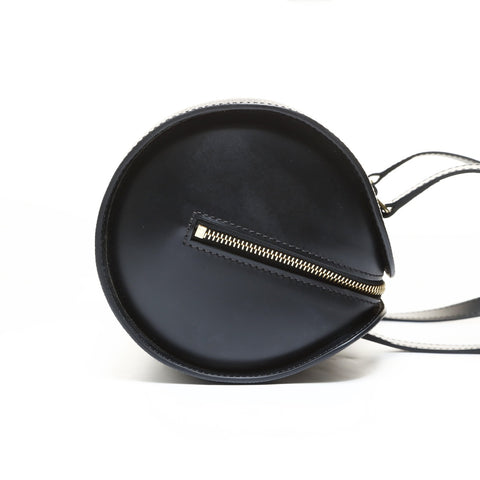 LOUIS VUITTON 2003 Epi Soufflot Shoulder Bag black WS28749