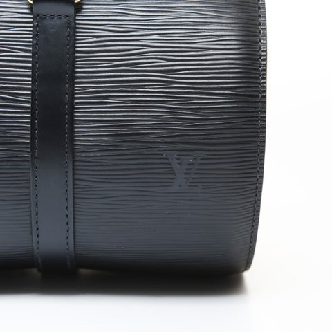LOUIS VUITTON 2003 Epi Soufflot Shoulder Bag black WS28749