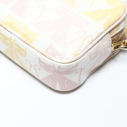 Miu Miu Madras Cat Shoulder Pouch Shoulder Bag multicolor WS28750