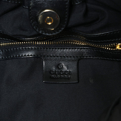 GUCCI GG canvas Handbag black WS28752