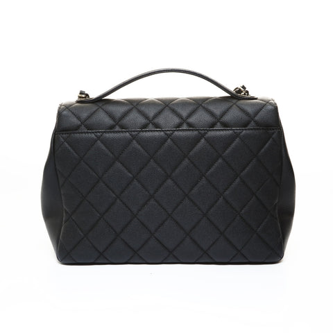 CHANEL 30s series 2020 Matelassé Affinity Shoulder Bag black WS28753