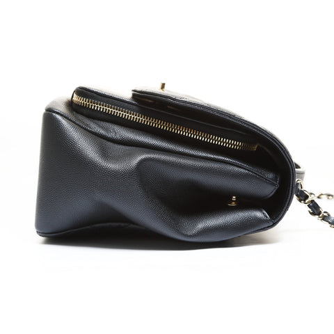 CHANEL 30s series 2020 Matelassé Affinity Shoulder Bag black WS28753