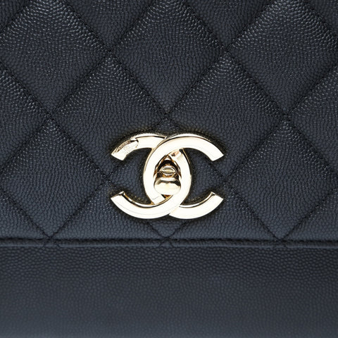 CHANEL 30s series 2020 Matelassé Affinity Shoulder Bag black WS28753