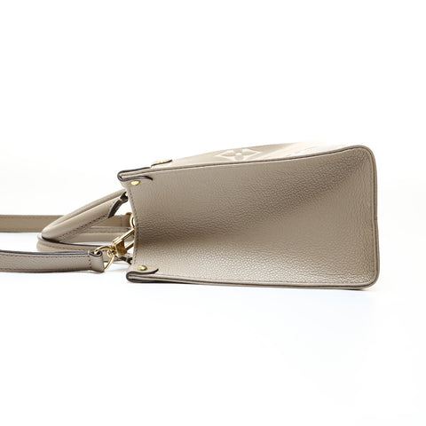 LOUIS VUITTON 2021-2025 OnTheGo PM Monogram Handbag beige WS28754