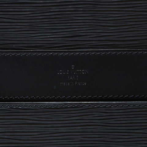 LOUIS VUITTON 2012 Epi Bassano MM Handbag black WS28757