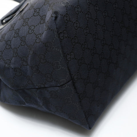 GUCCI GG canvas Tote Bag black WS28759