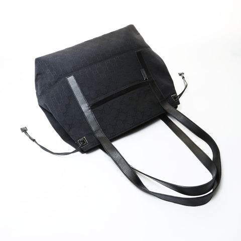 GUCCI GG canvas Tote Bag black WS28759