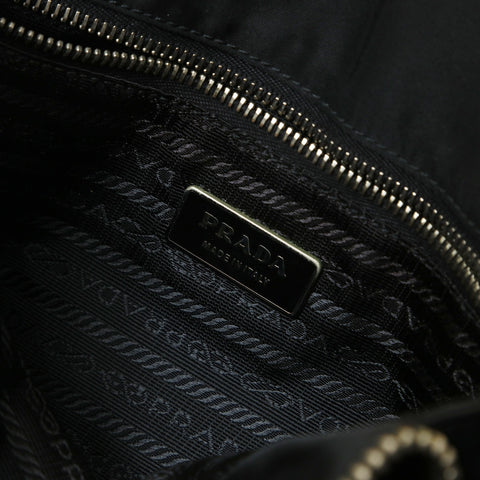 PRADA Test nylon Shoulder Bag black WS28760