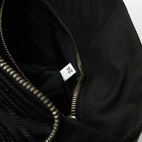 PRADA Test nylon Shoulder Bag black WS28760