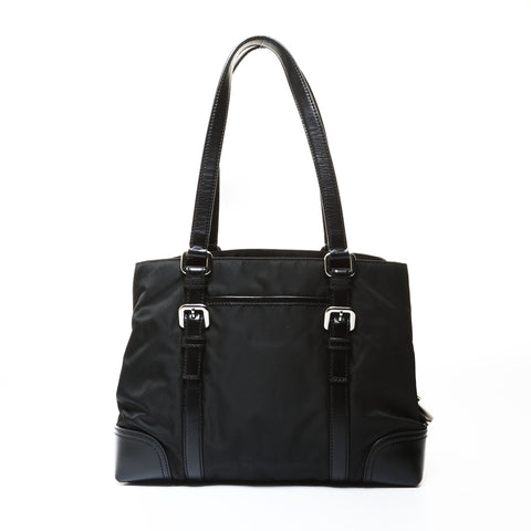PRADA Test nylon Shoulder Bag black WS28760