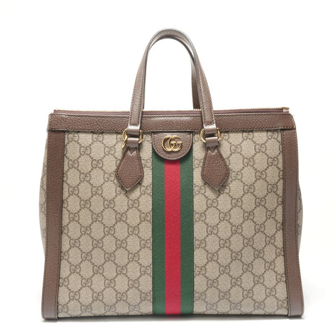GUCCI GG Supreme Ophidia Tote Bag beige WS28764