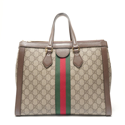 GUCCI GG Supreme Ophidia Tote Bag beige WS28764