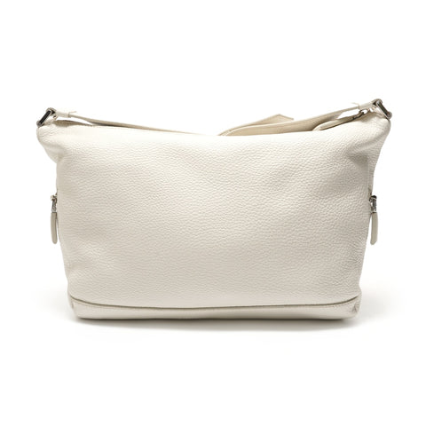 PRADA Vitello Daino Crossbody Bag Shoulder Bag white WS28765