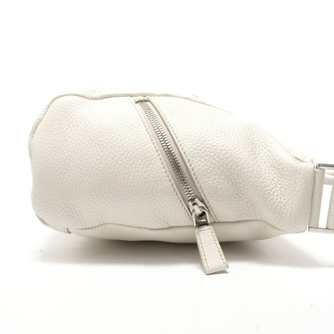 PRADA Vitello Daino Crossbody Bag Shoulder Bag white WS28765