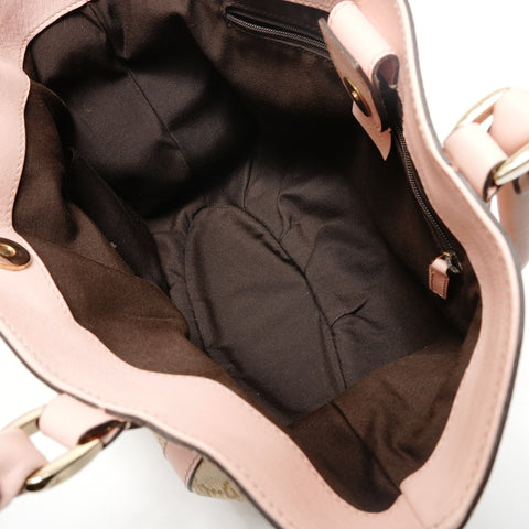 GUCCI GG canvas Abbey Handbag beige WS28774