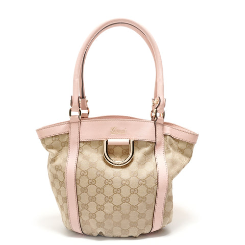 GUCCI GG canvas Abbey Handbag beige WS28774