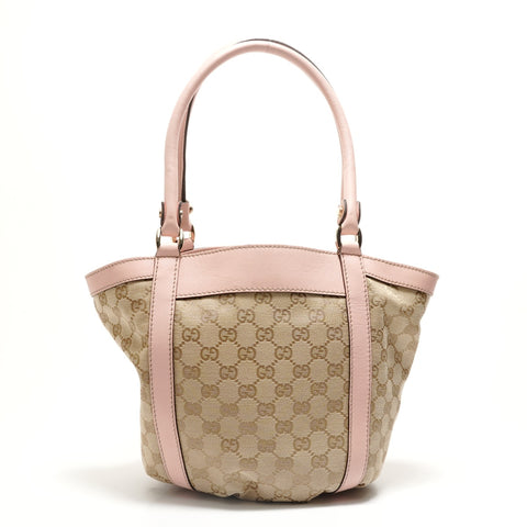 GUCCI GG canvas Abbey Handbag beige WS28774