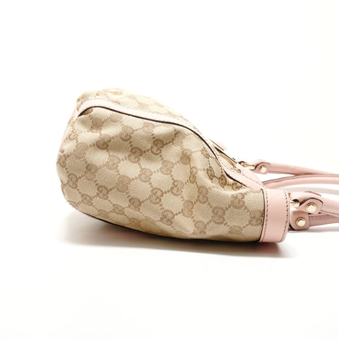 GUCCI GG canvas Abbey Handbag beige WS28774