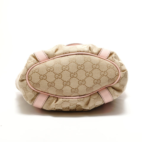GUCCI GG canvas Abbey Handbag beige WS28774