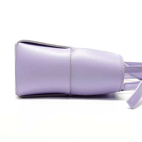 BOTTEGAVENETA Maxi INTRECCIATO 2WAY The Arco Handbag purple WS28776
