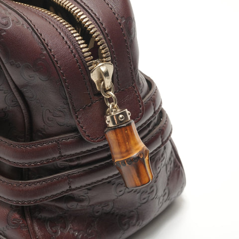 GUCCI Shima Hose Bit Shoulder Bag Brown WS28777