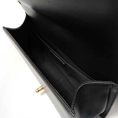 CHANEL Boy Chanel Velour, No. 23 Shoulder Bag black WS28782