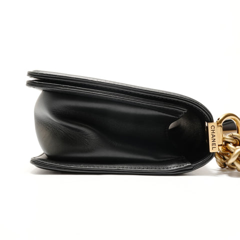 CHANEL Boy Chanel Velour, No. 23 Shoulder Bag black WS28782