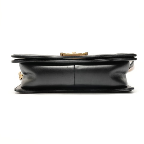 CHANEL Boy Chanel Velour, No. 23 Shoulder Bag black WS28782