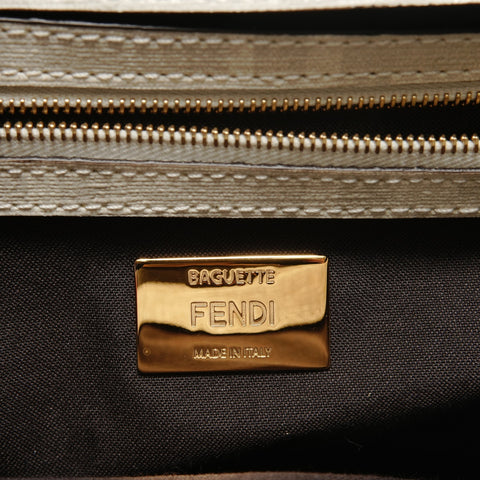 FENDI ZUCCA Coated Canvas Mamma Bucket Handbag multicolor WS28788