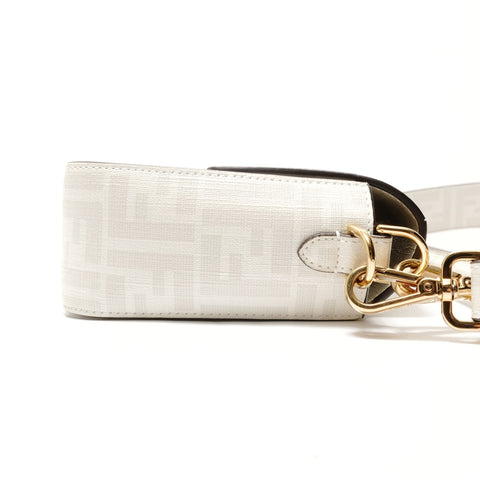 FENDI ZUCCA Coated Canvas Mamma Bucket Handbag multicolor WS28788