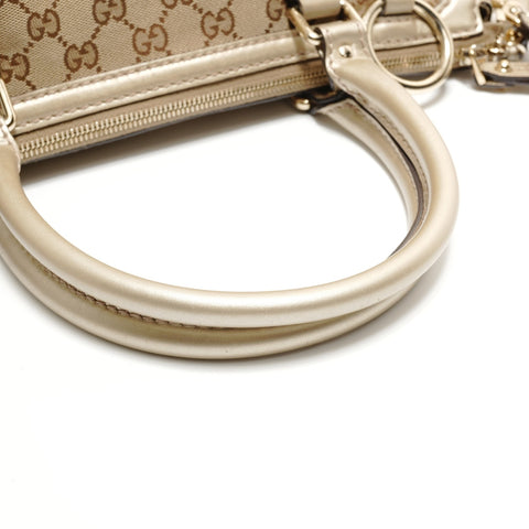 GUCCI GG canvas 2way Shoulder Bag beige WS28794