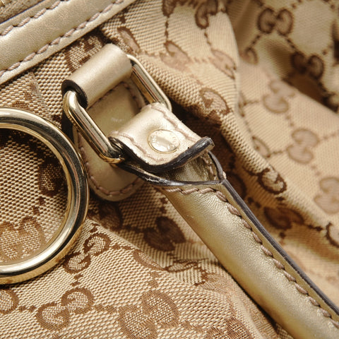GUCCI GG canvas 2way Shoulder Bag beige WS28794