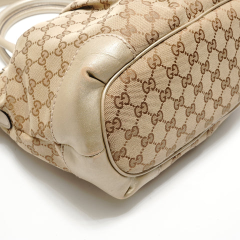 GUCCI GG canvas 2way Shoulder Bag beige WS28794