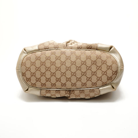 GUCCI GG canvas 2way Shoulder Bag beige WS28794